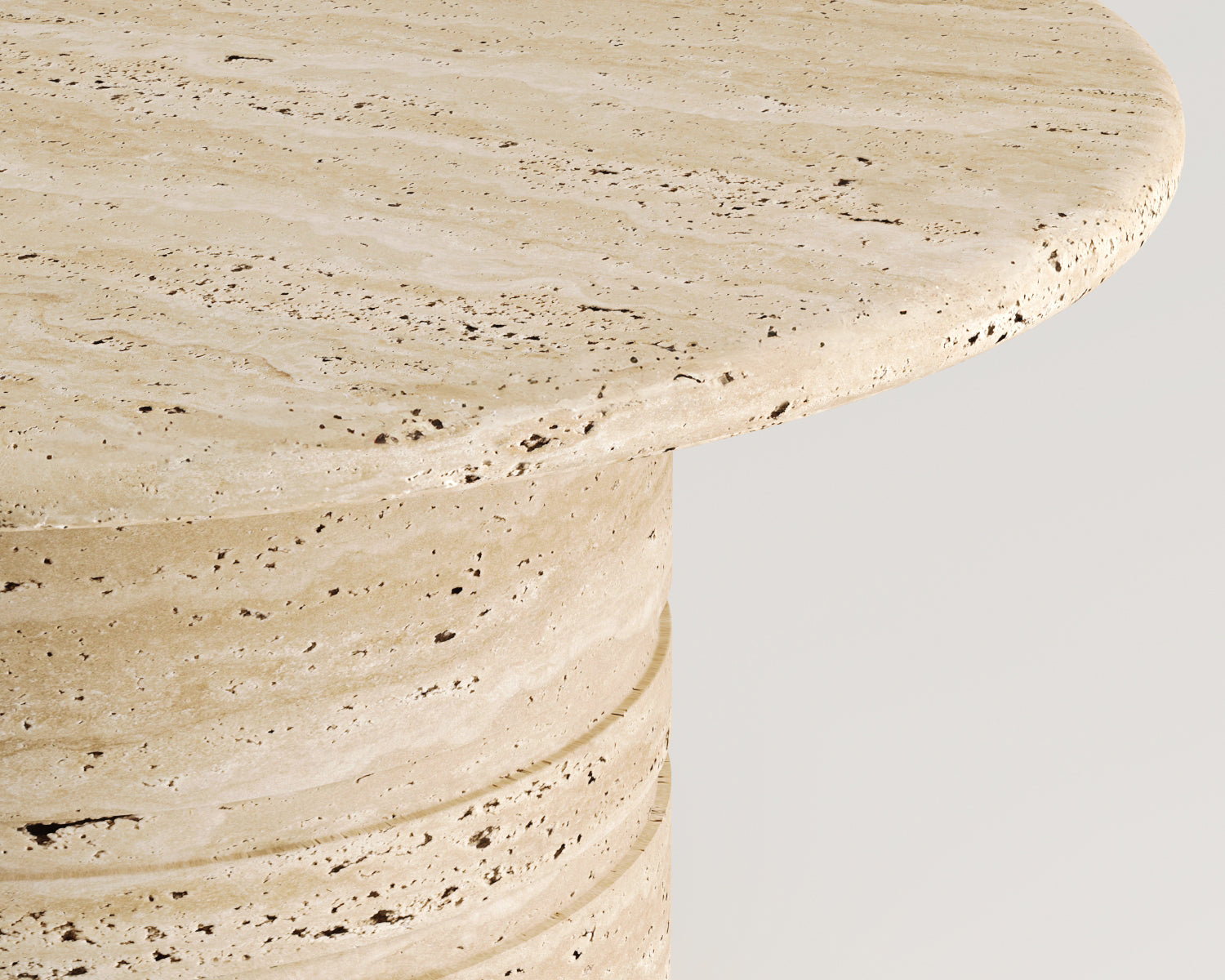 Caitilin-Traverten Orta Sehpa