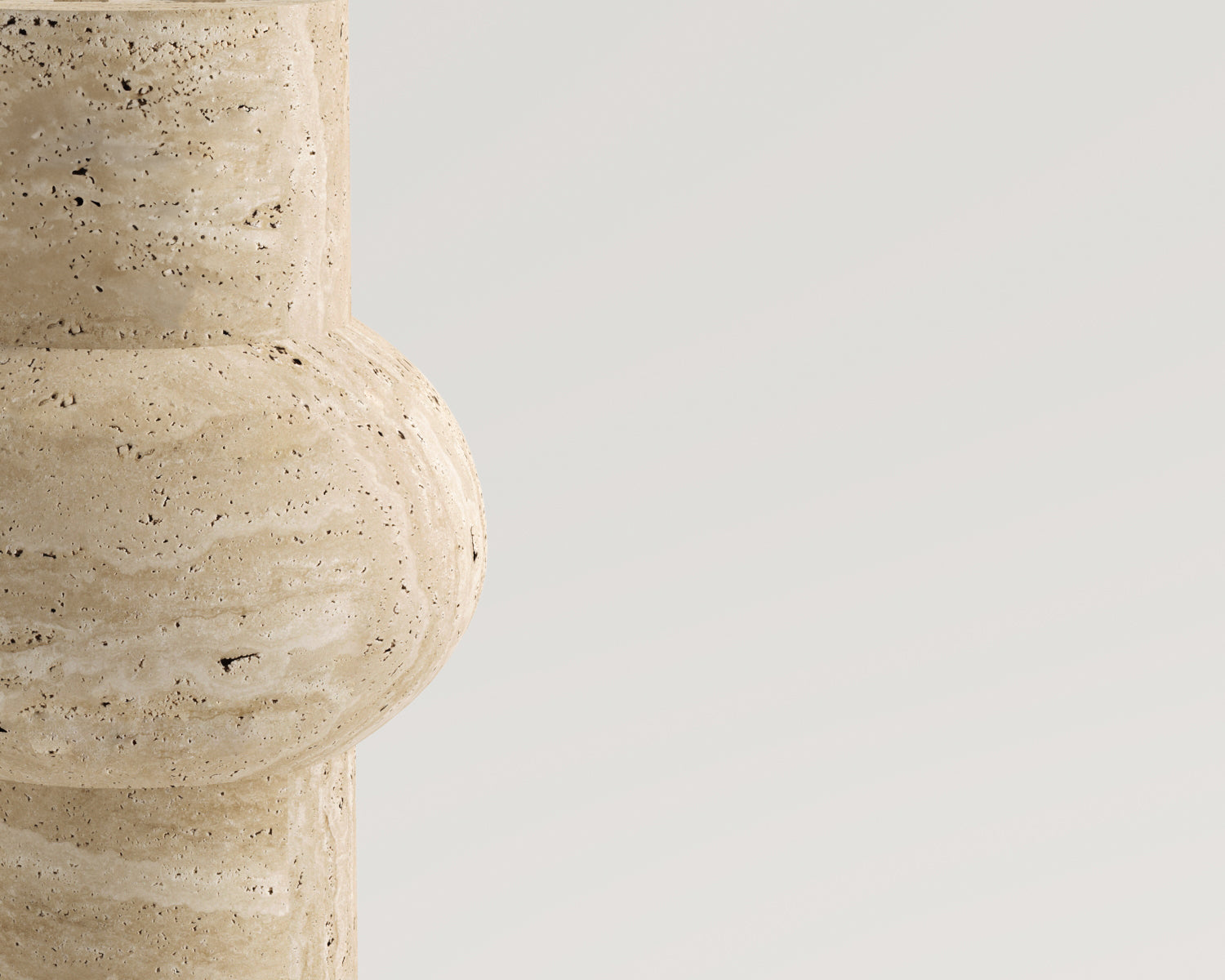 Filomena-Traverten Vazo