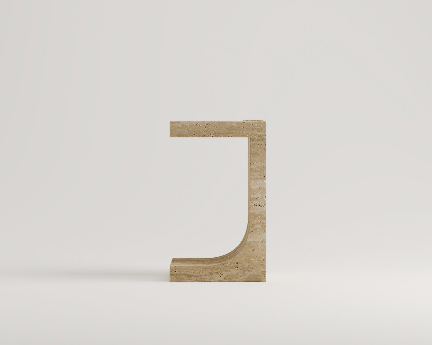 Lush-Traverten Yan Sehpa