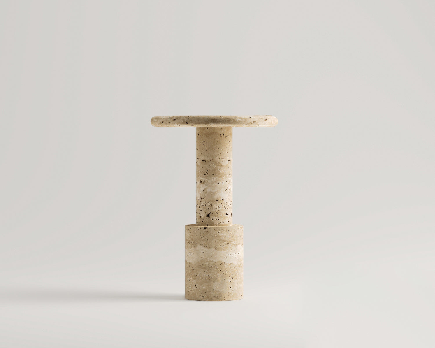 Solo-Traverten Yan Sehpa