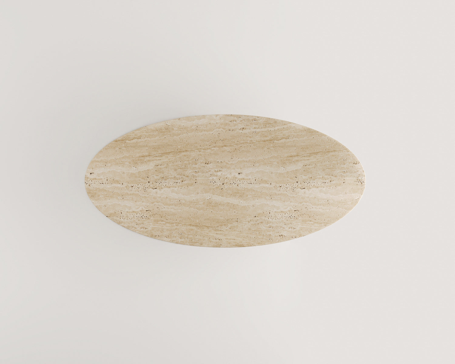 Cross-Traverten Yemek Masası