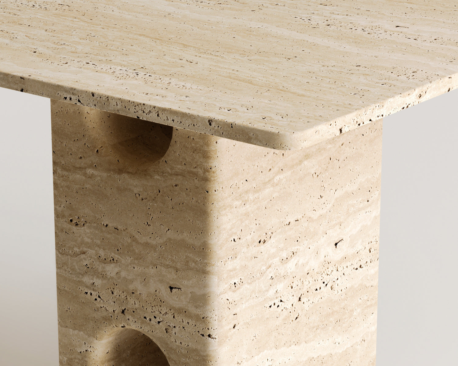 Boston - Traverten Masa