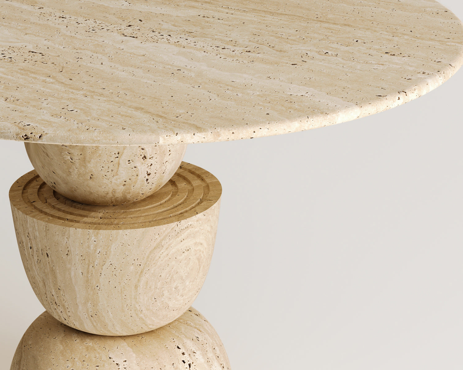 Efsu-Traverten Yemek Masası