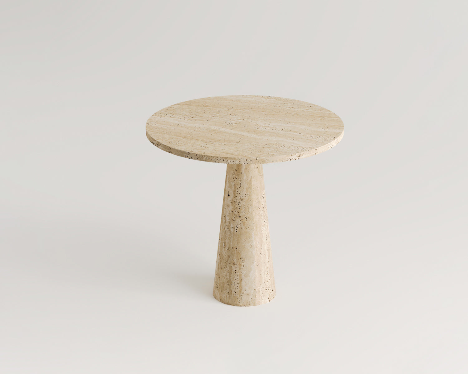 Polina - Traverten Yan Sehpa