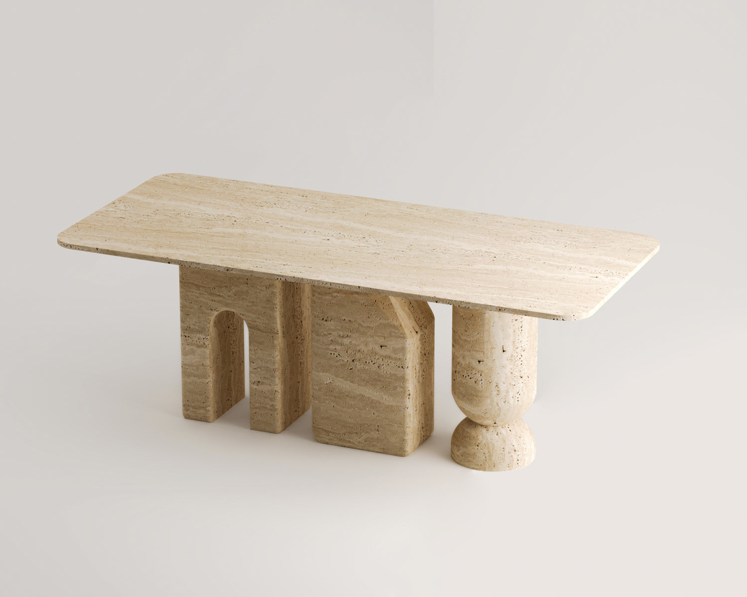 Hansel-Traverten Yemek Masası