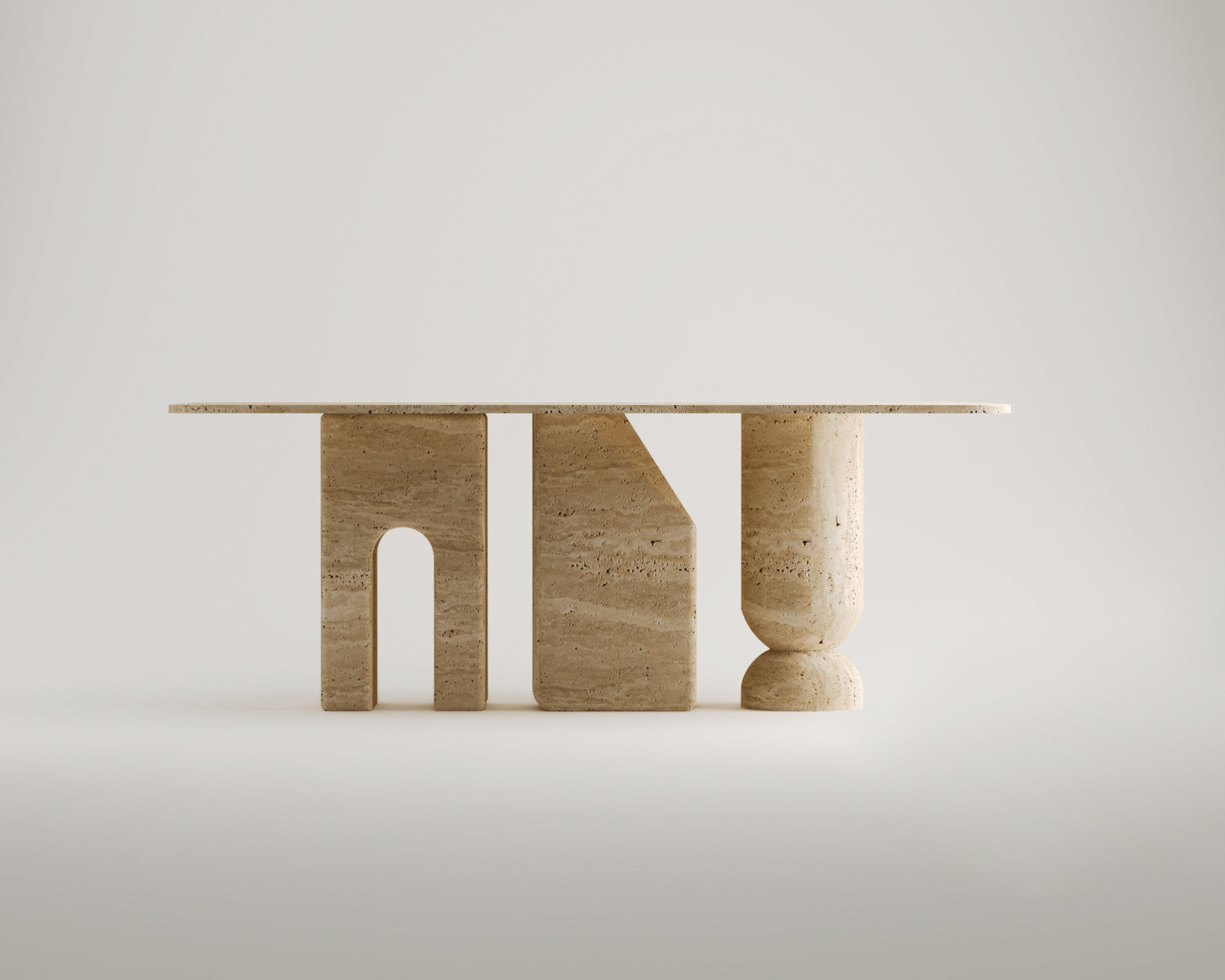 Hansel-Traverten Yemek Masası