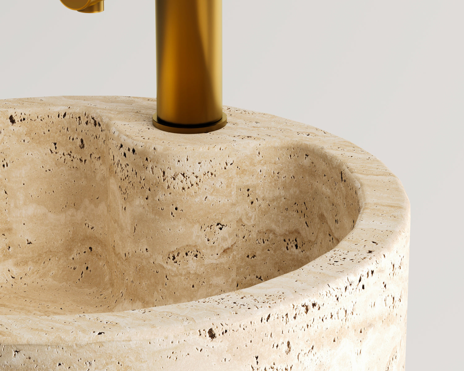 Hodor-Traverten Lavabo