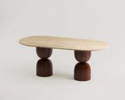 Momo-Traverten Yemek Masası