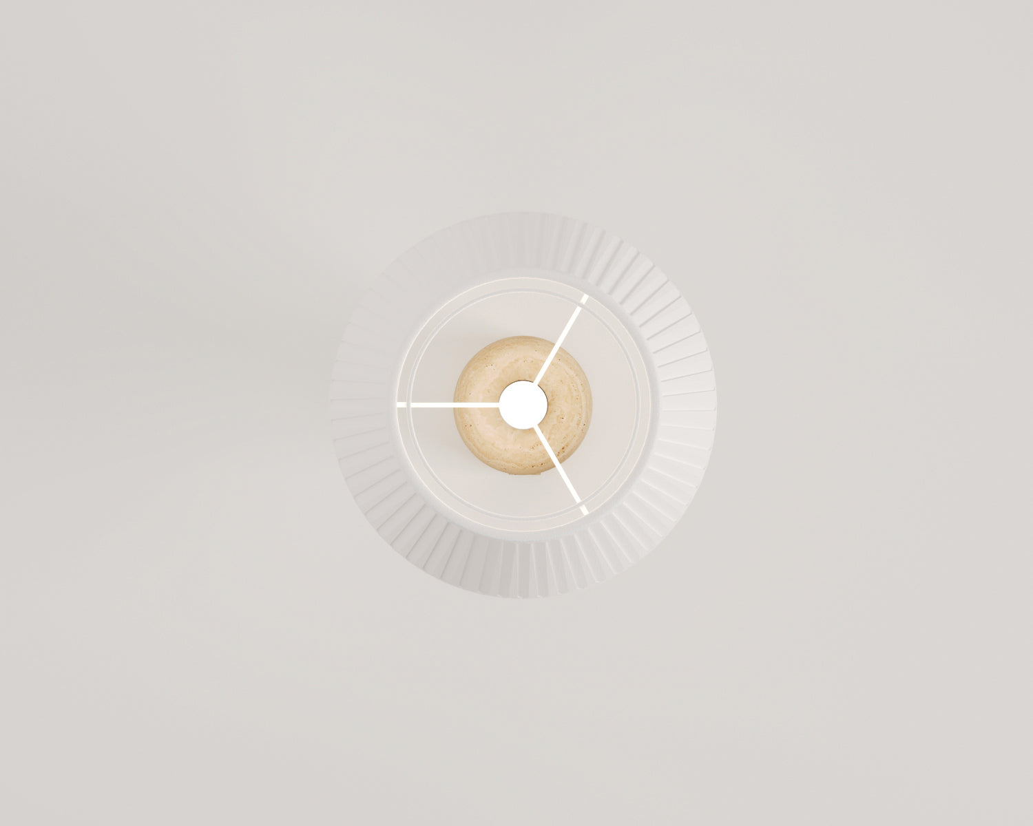 Nase-Traverten Abajur