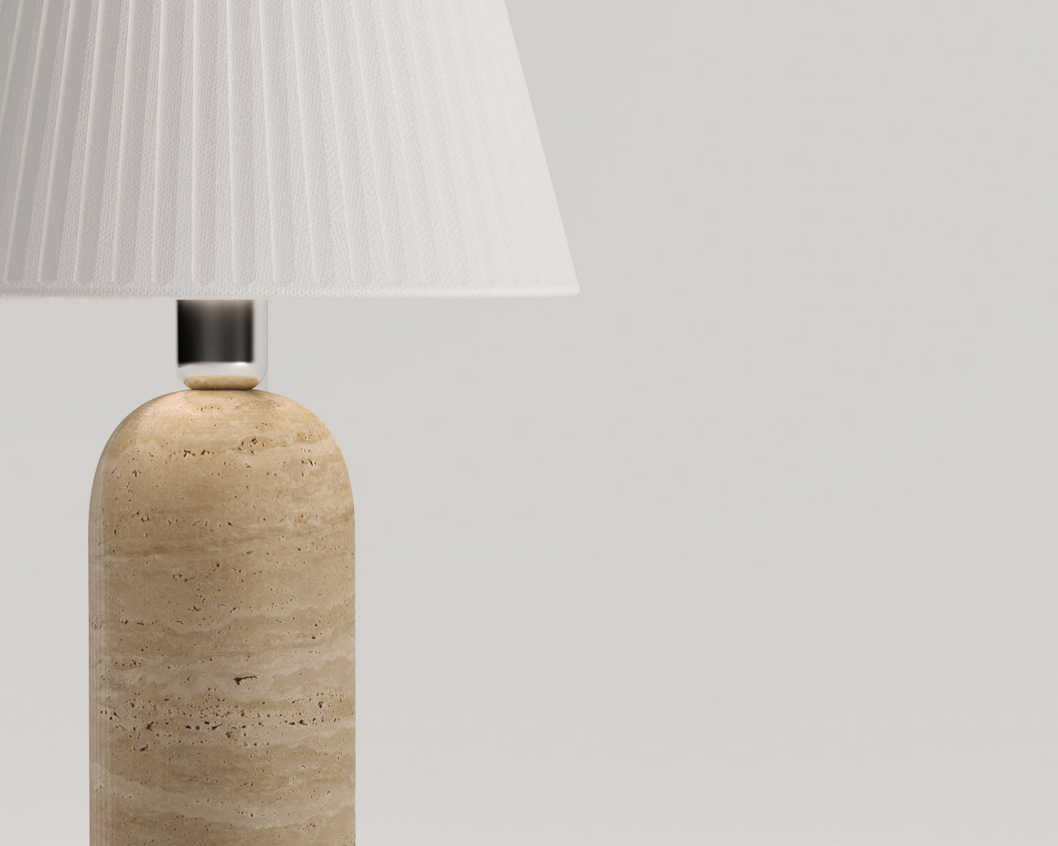 Nase-Traverten Abajur