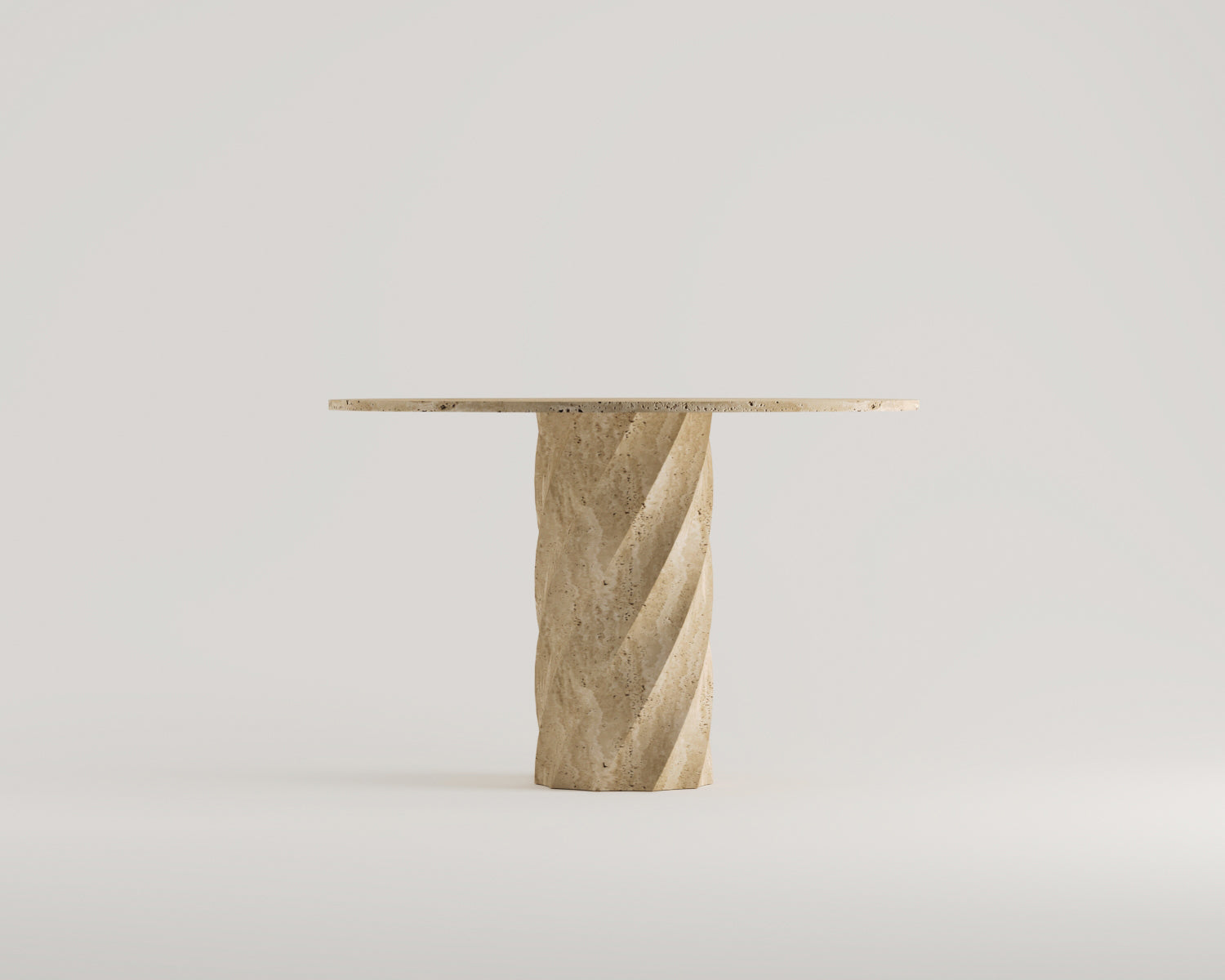 Clan-Traverten Yemek Masası