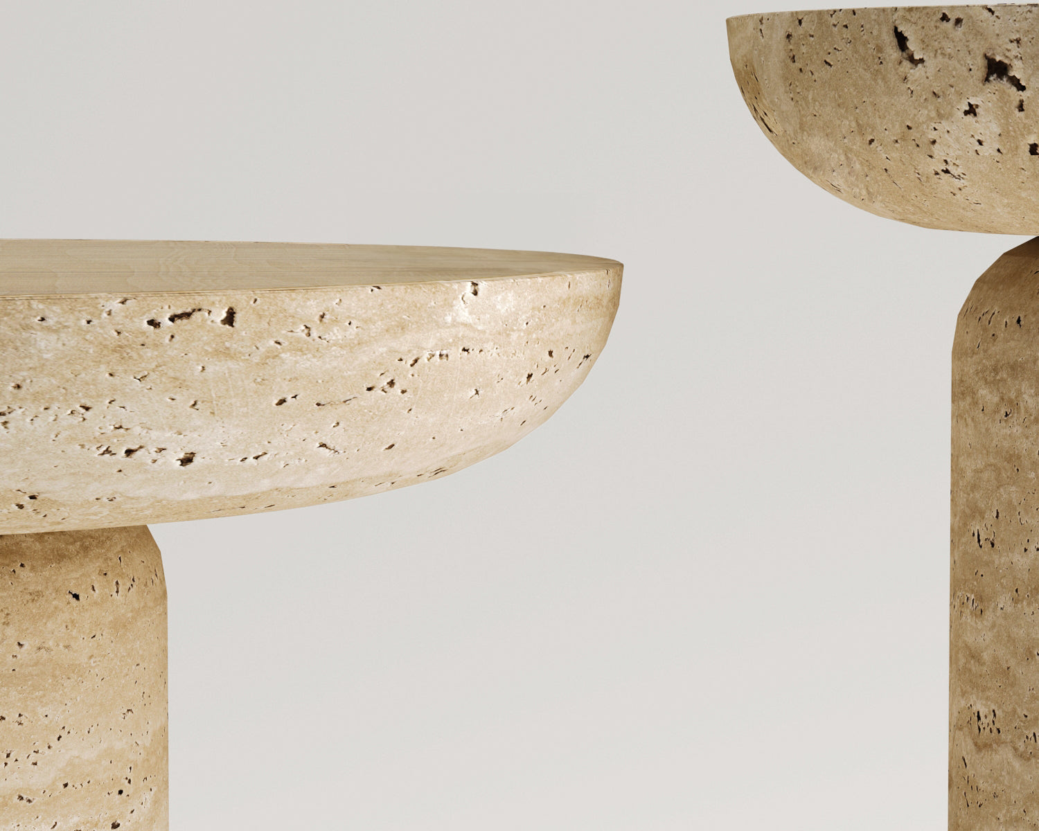 Aidios-Traverten Sehpa