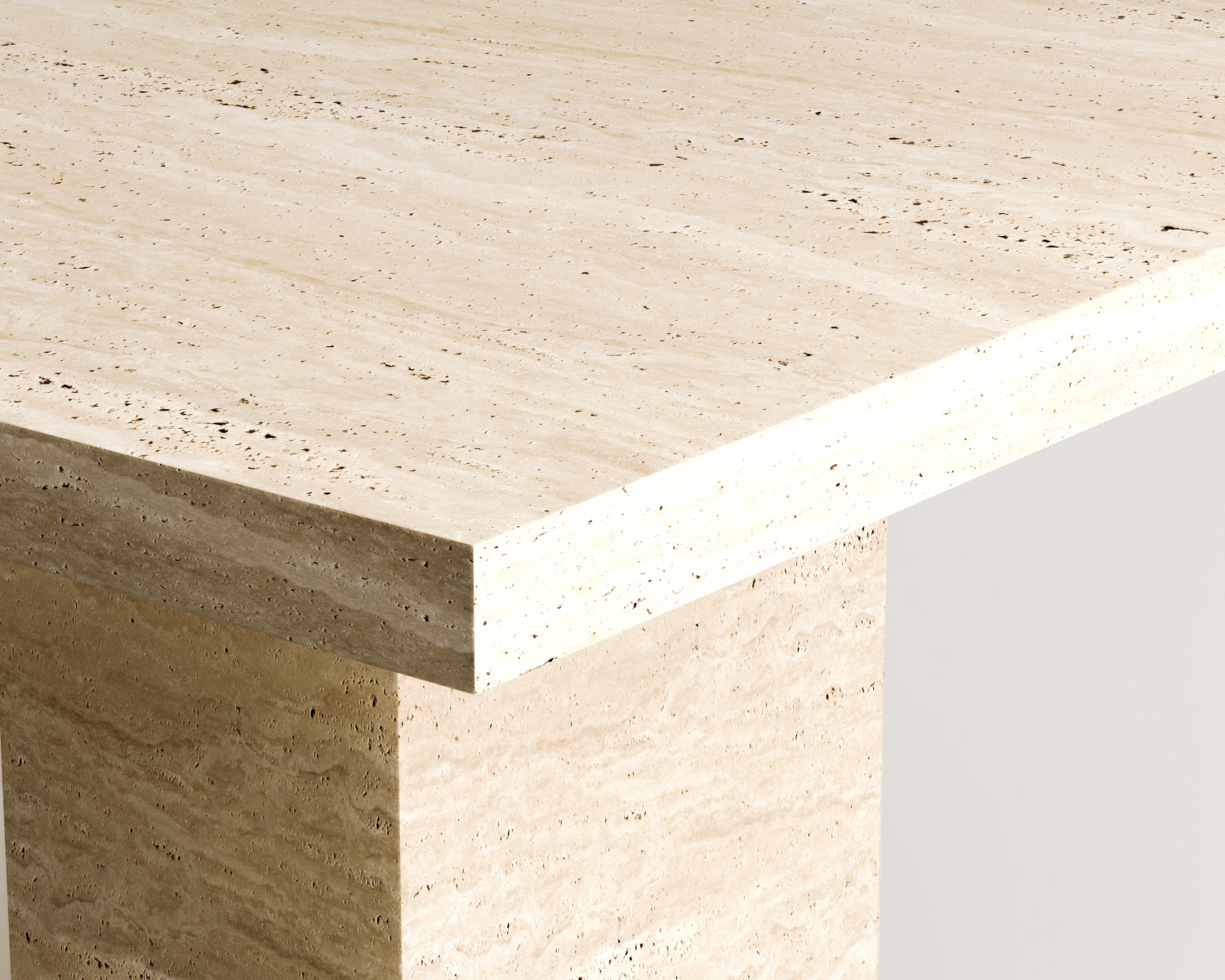 Alseya-Traverten Yemek Masası