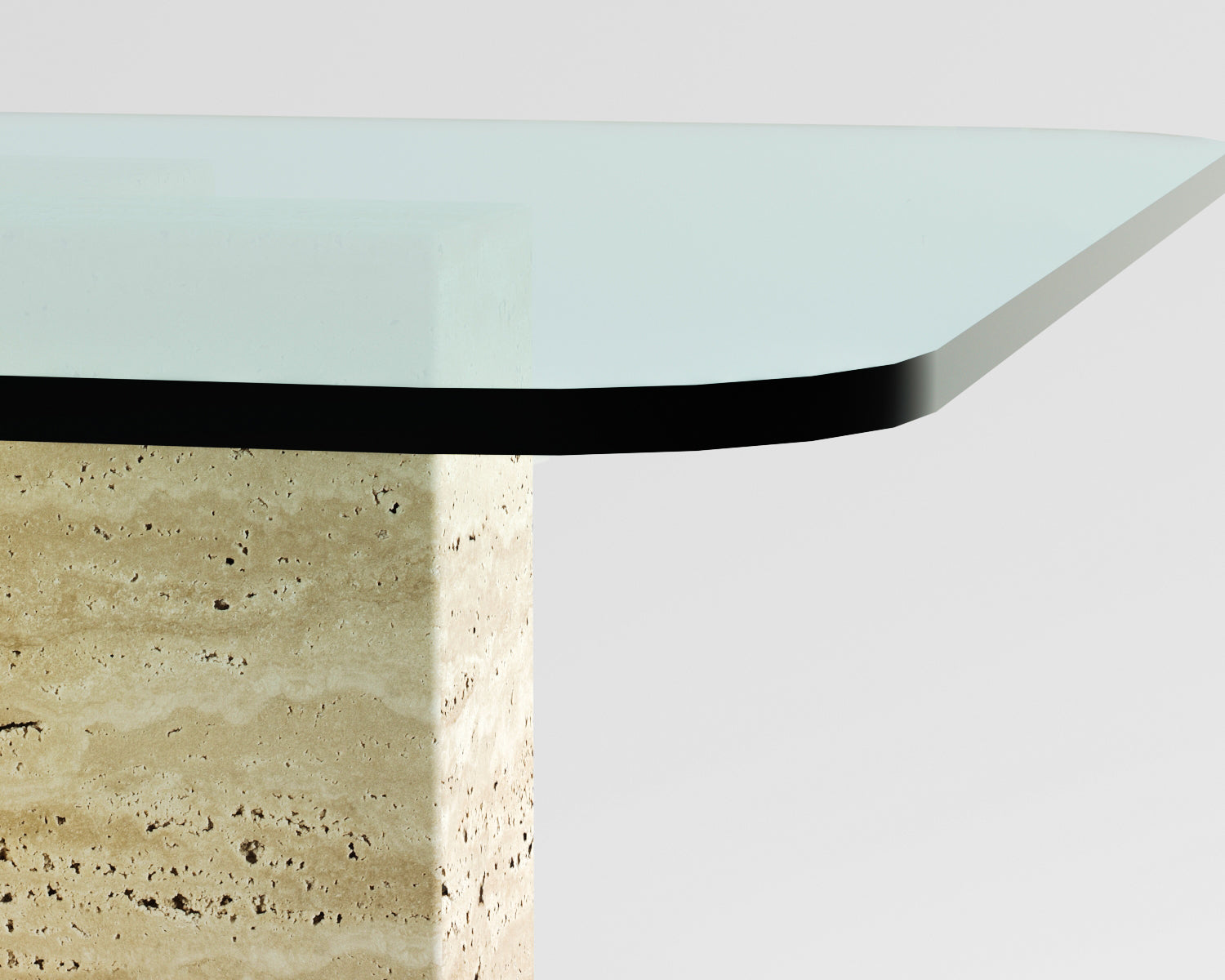 Beatrice-Traverten Sehpa