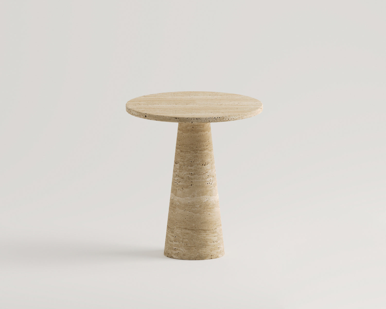 Bronte-Traverten Yan Sehpa