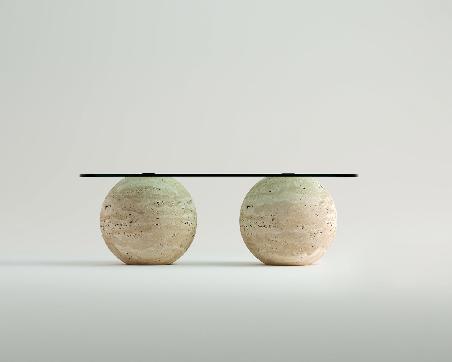 Camelia-Traverten Sehpa