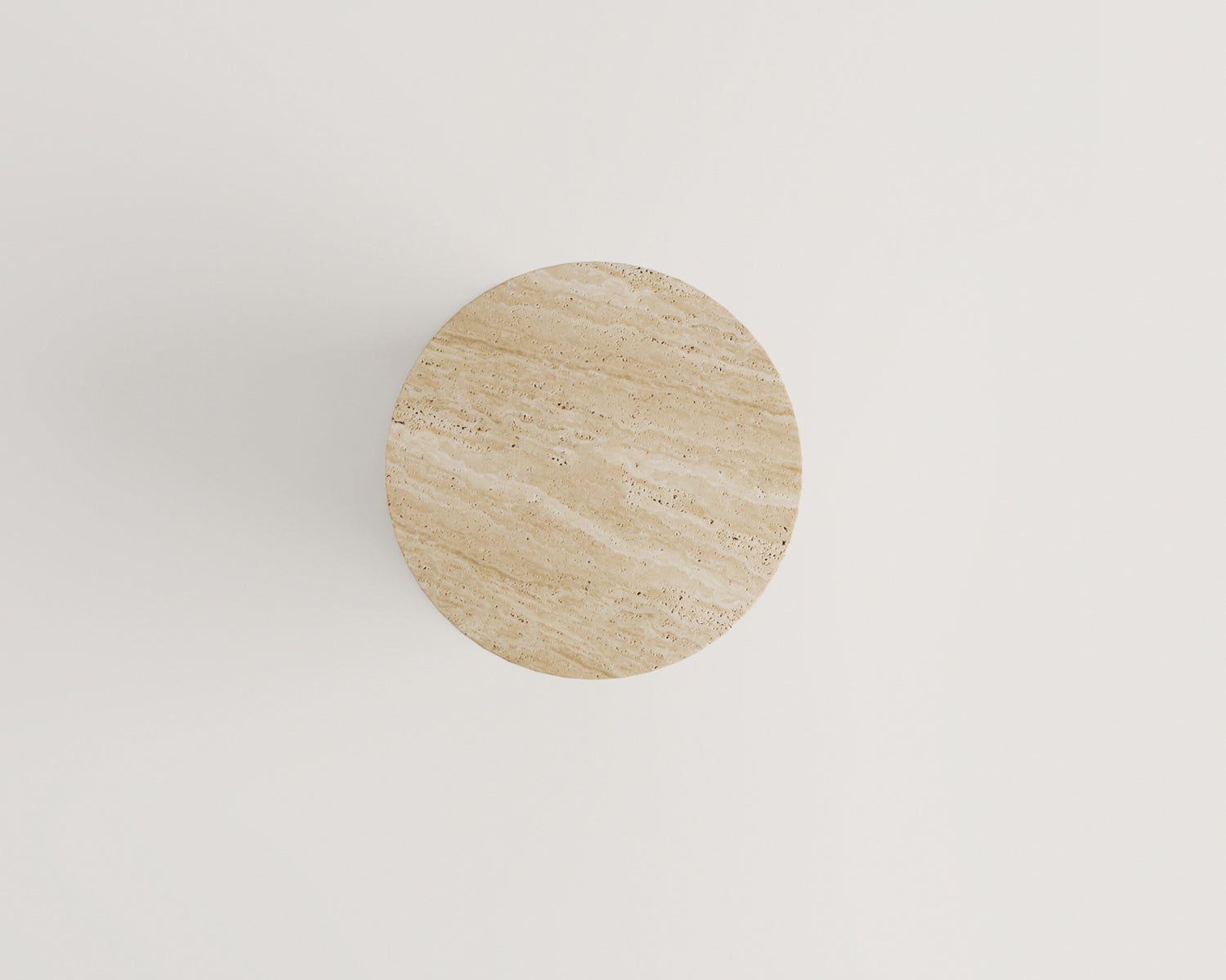 Cara-Traverten Yan Sehpa