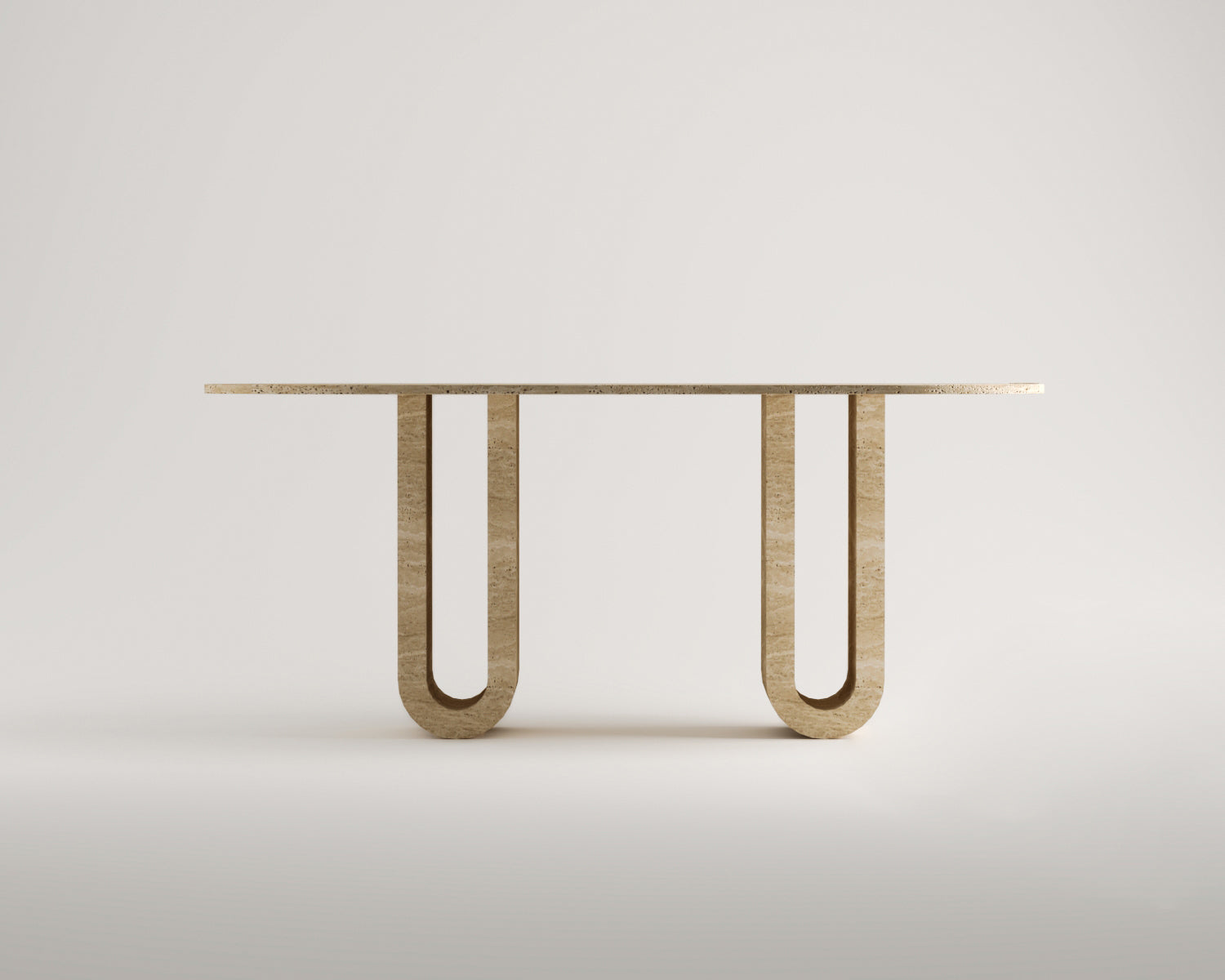 Cenobia -Traverten Yemek Masası