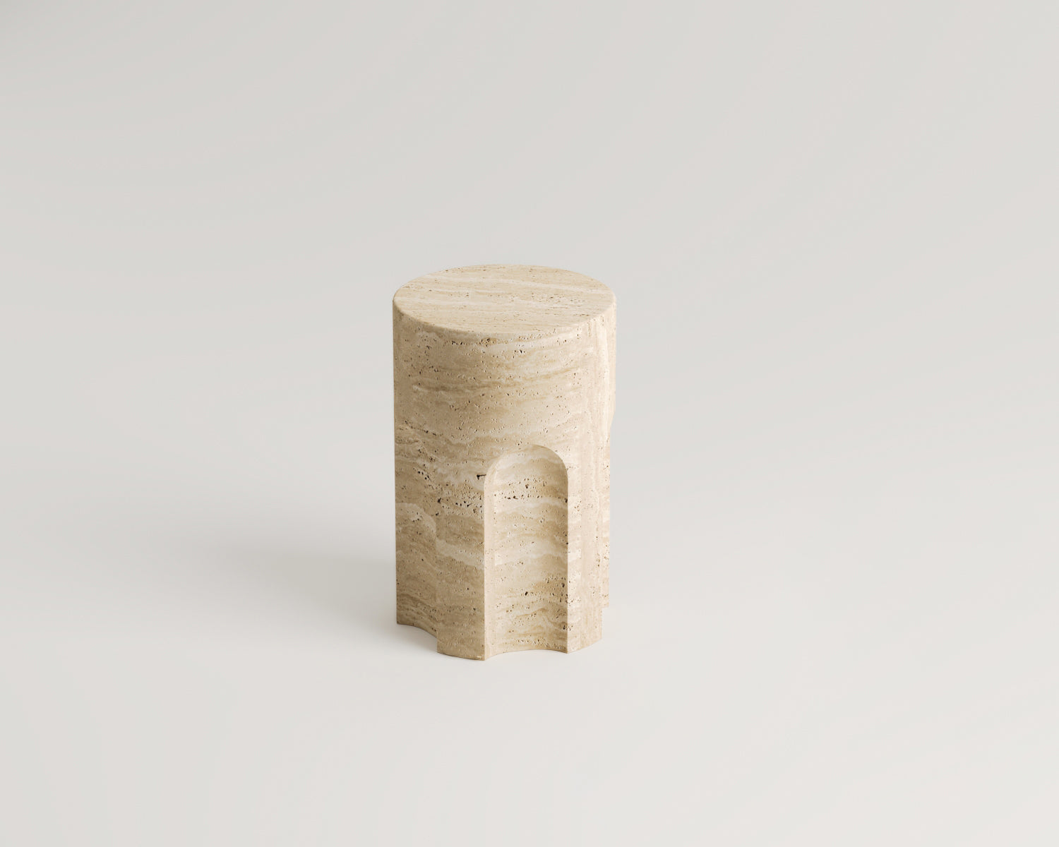 Charm-Traverten Yan Sehpa