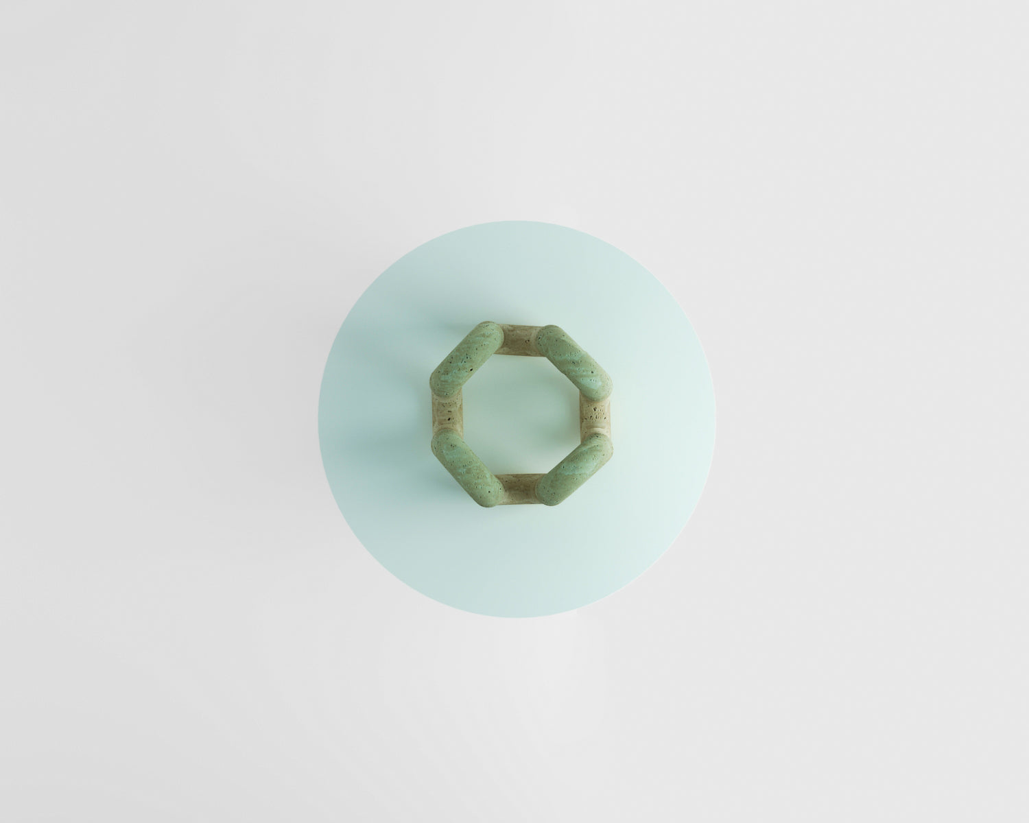 Daffodil- Traverten Sehpa