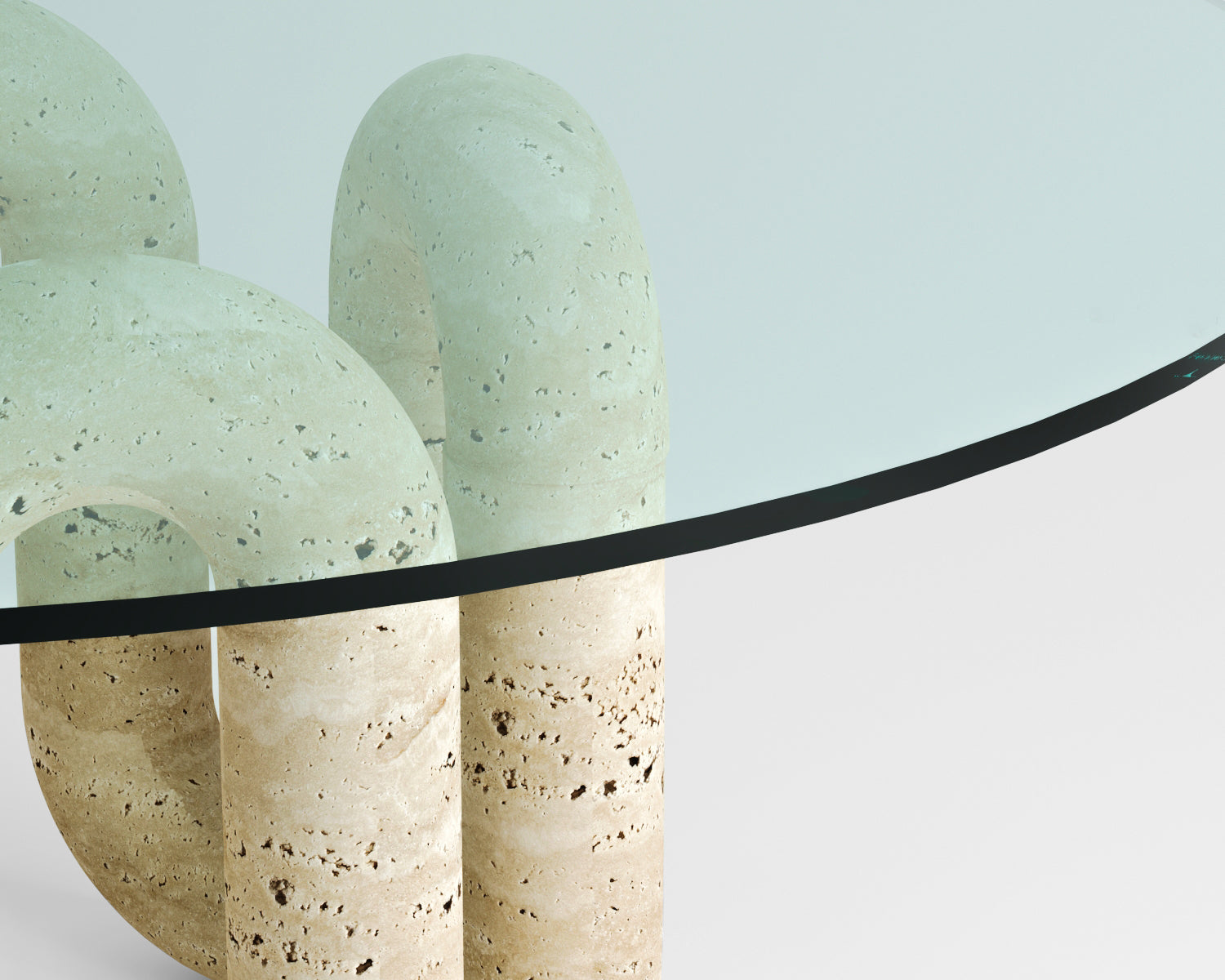 Daffodil- Traverten Sehpa