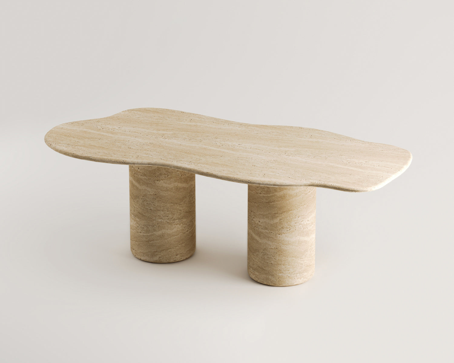 Daisy-Traverten Yemek Masası