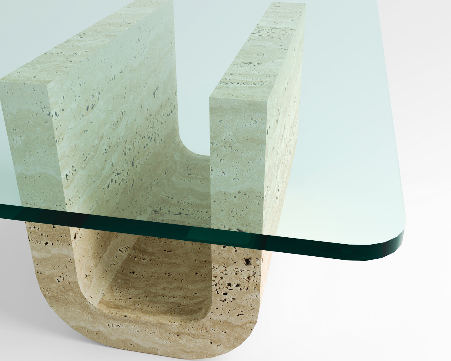 Dara-Traverten Sehpa