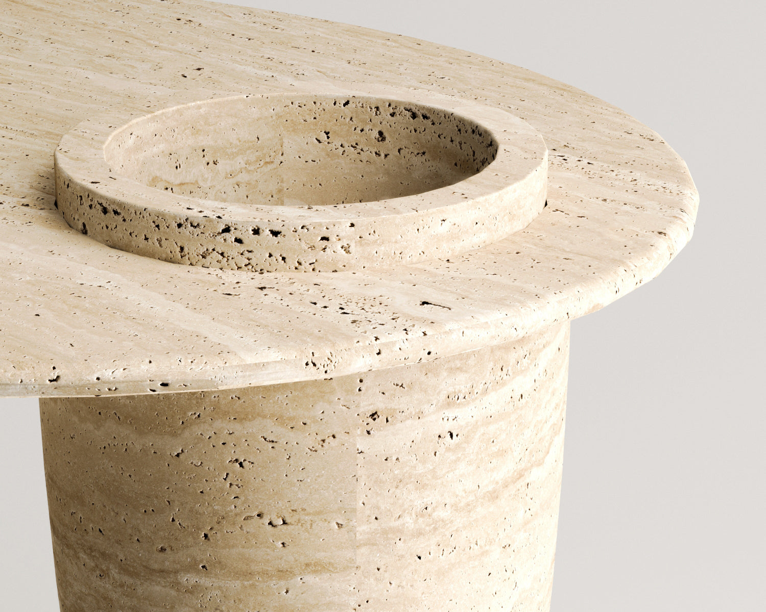 Datin-Traverten Masa