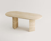 Delbin-Traverten Yemek Masası