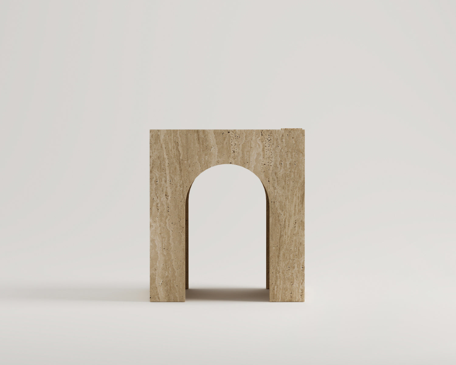 Dell-Traverten Yan Sehpa