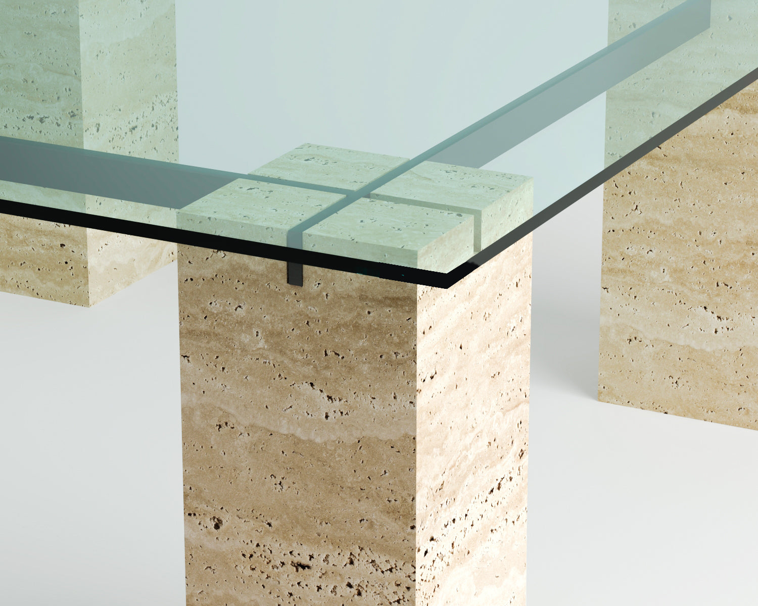 Emilia-Traverten Sehpa