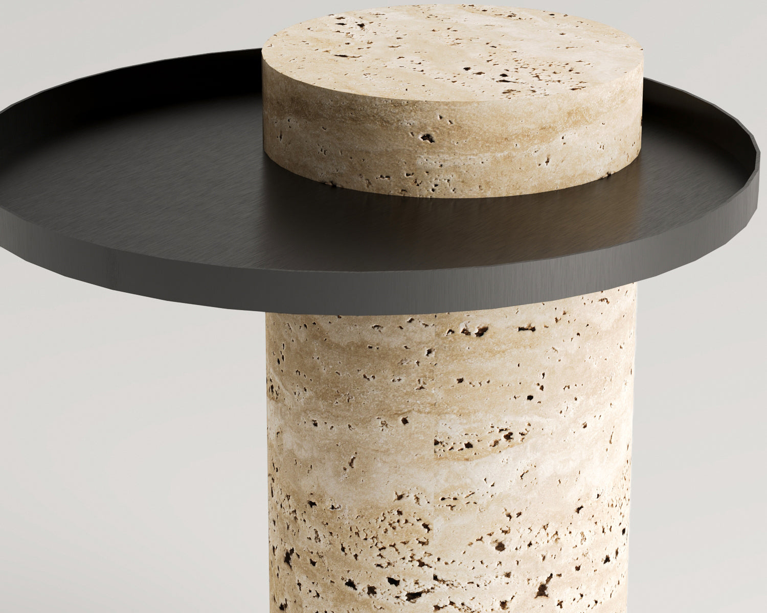 Faith-Traverten Yan Sehpa