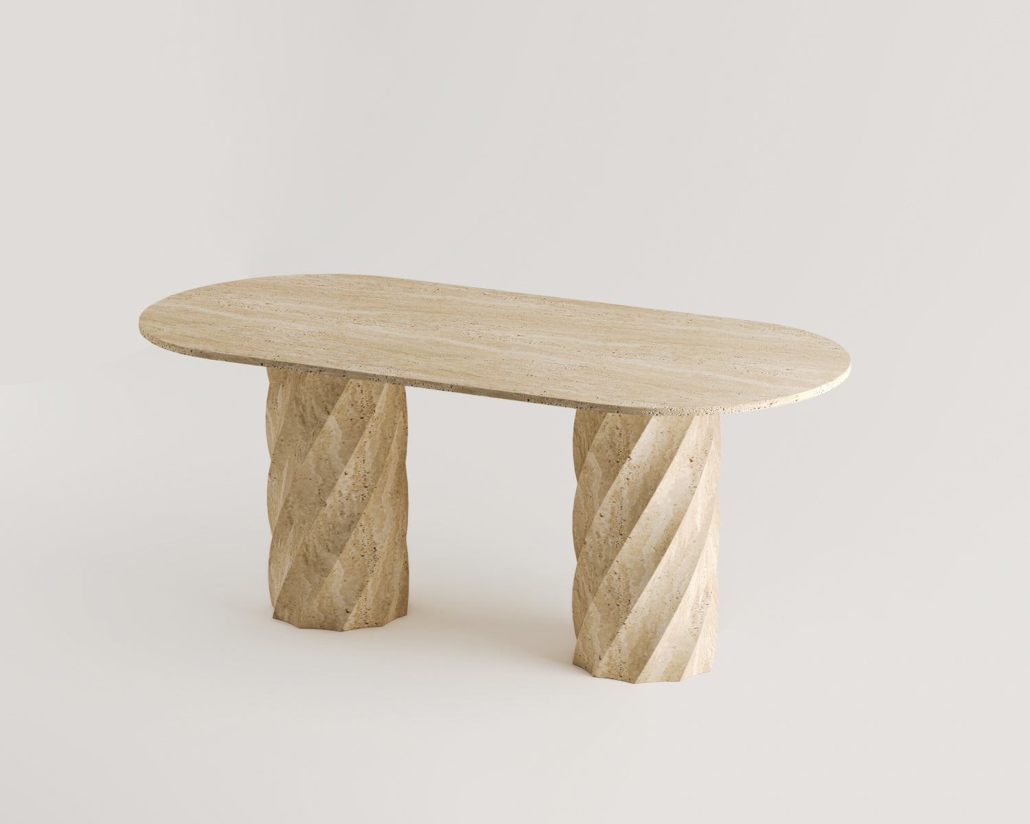 Forest-Traverten Yemek Masası