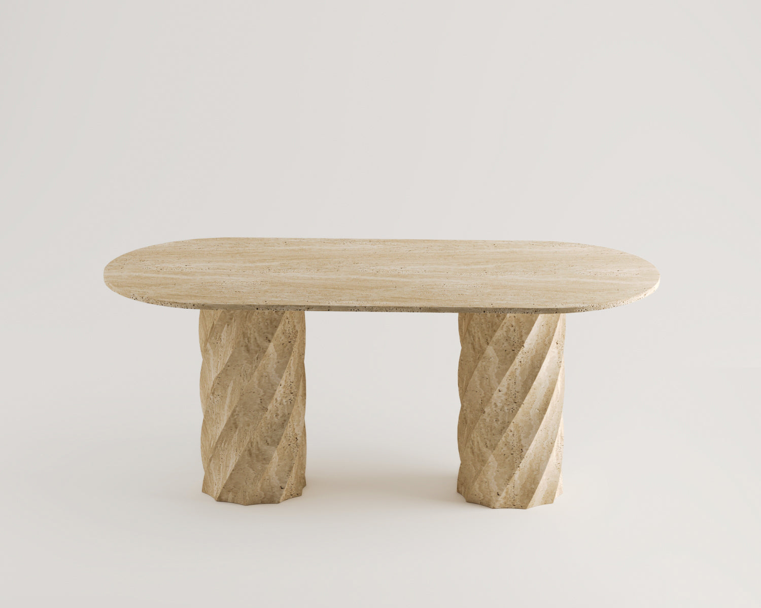 Forest-Traverten Yemek Masası