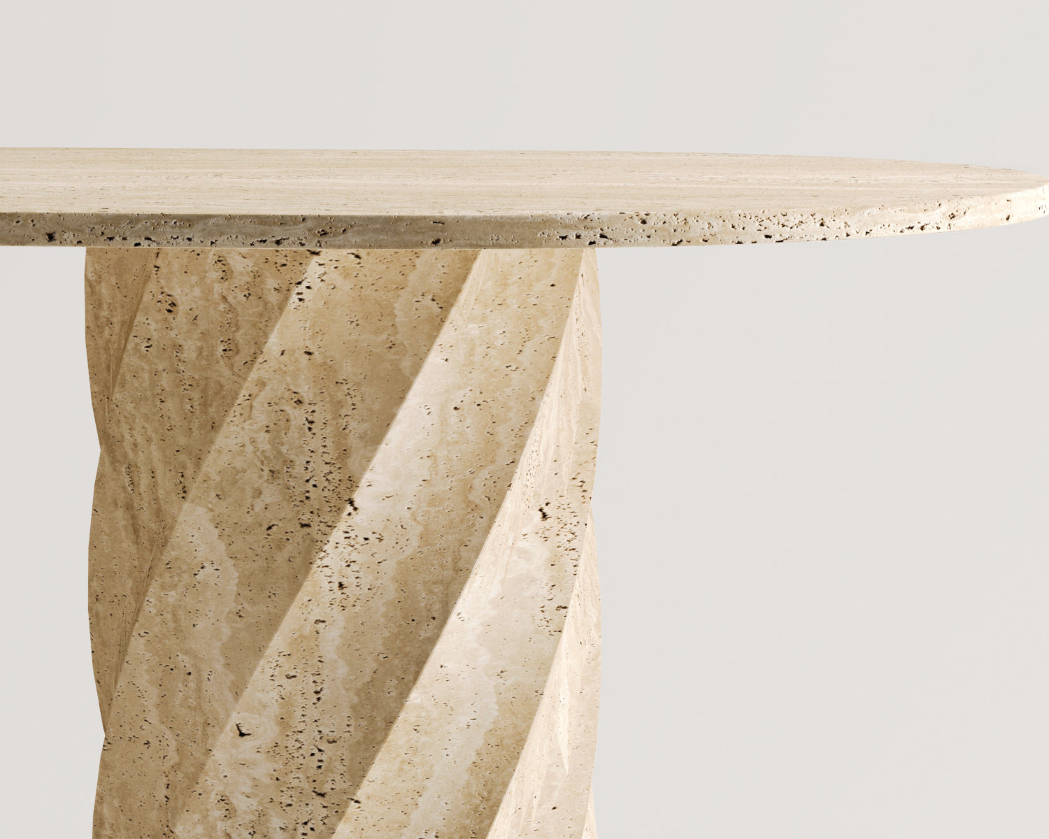 Forest-Traverten Yemek Masası