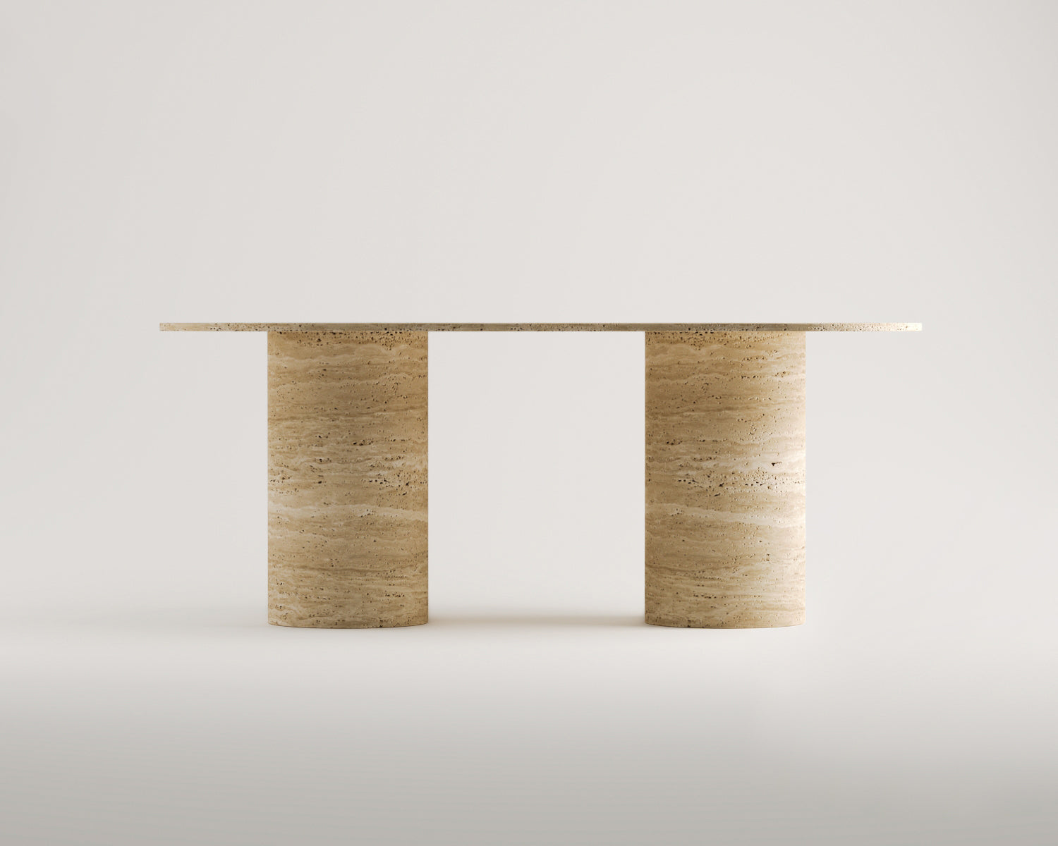 George-Traverten Yemek Masası