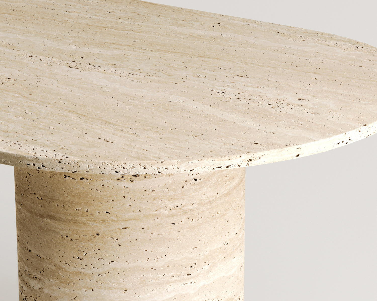 George-Traverten Yemek Masası