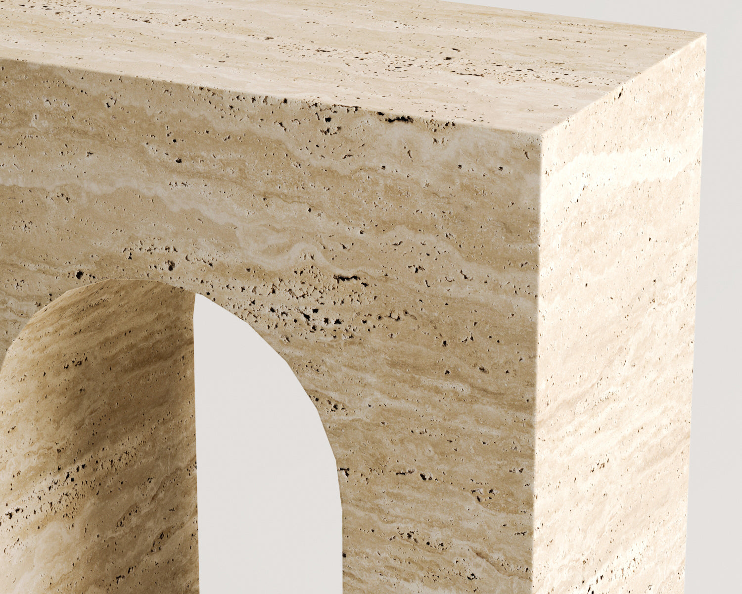 Georgette-Traverten Dresuar