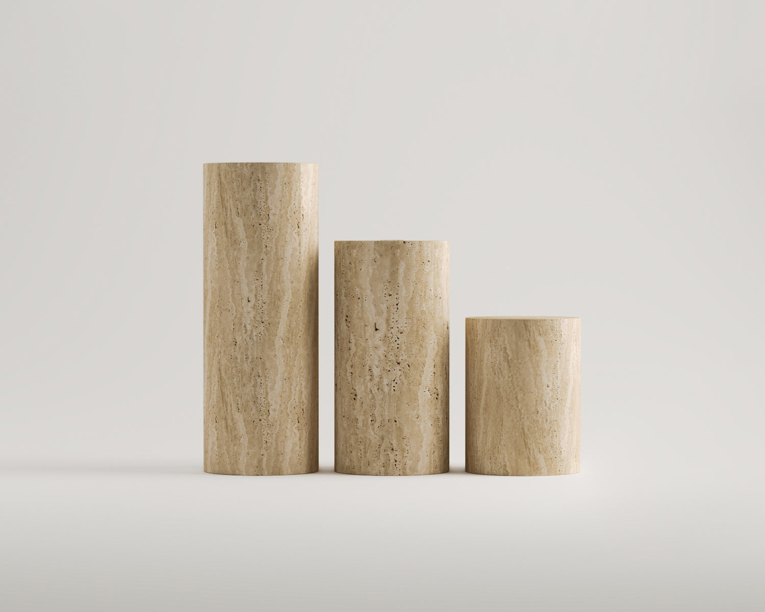 Giantince-Traverten Yan Sehpa