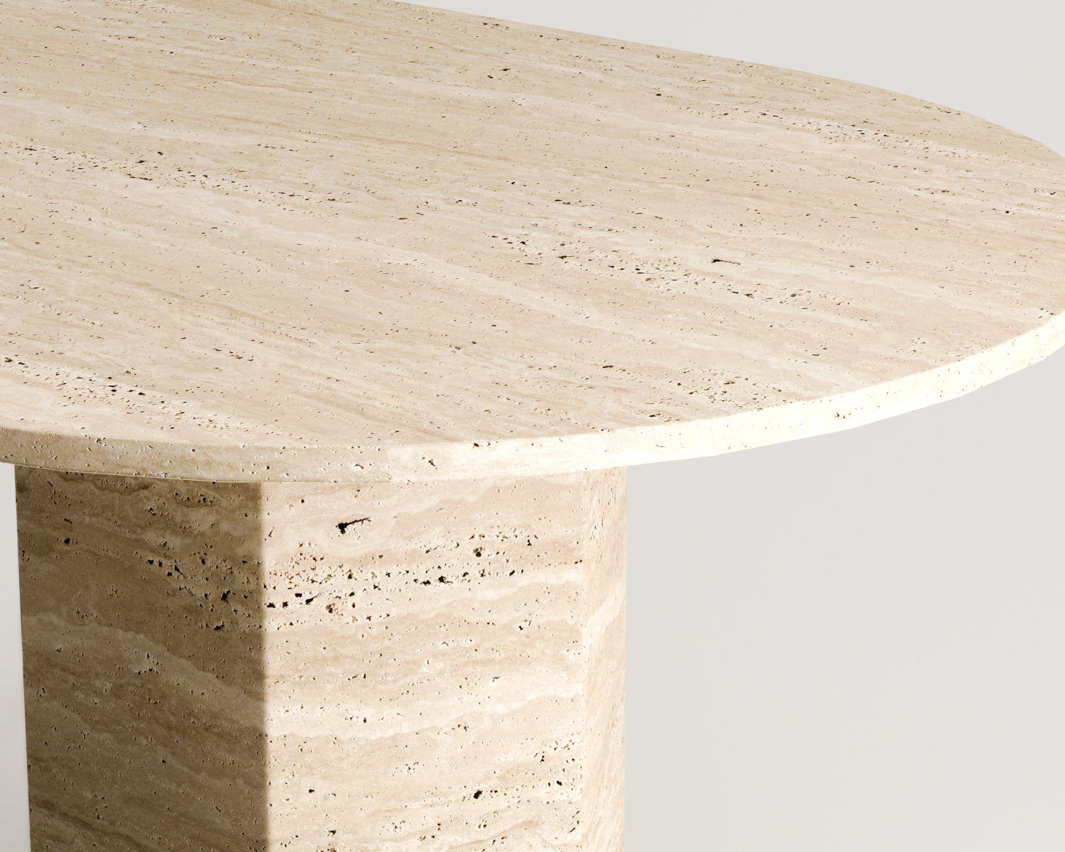 Gredel-Traverten Yemek Masası