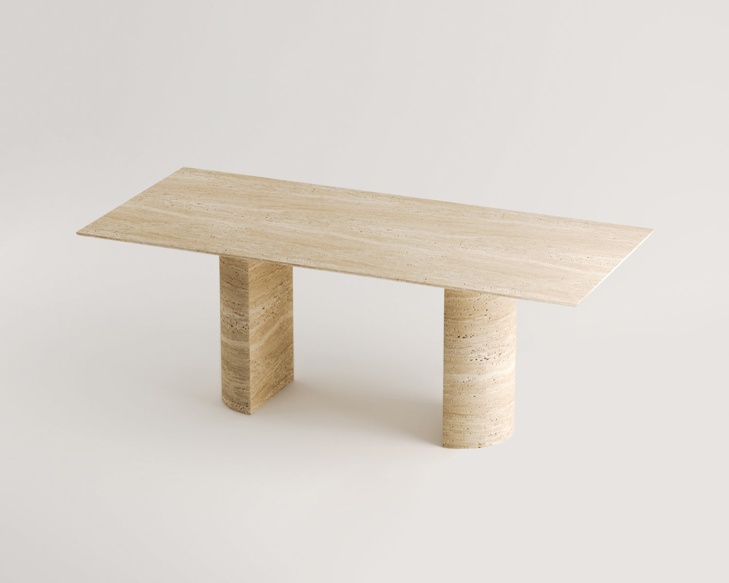 Hali-Traverten Yemek Masası