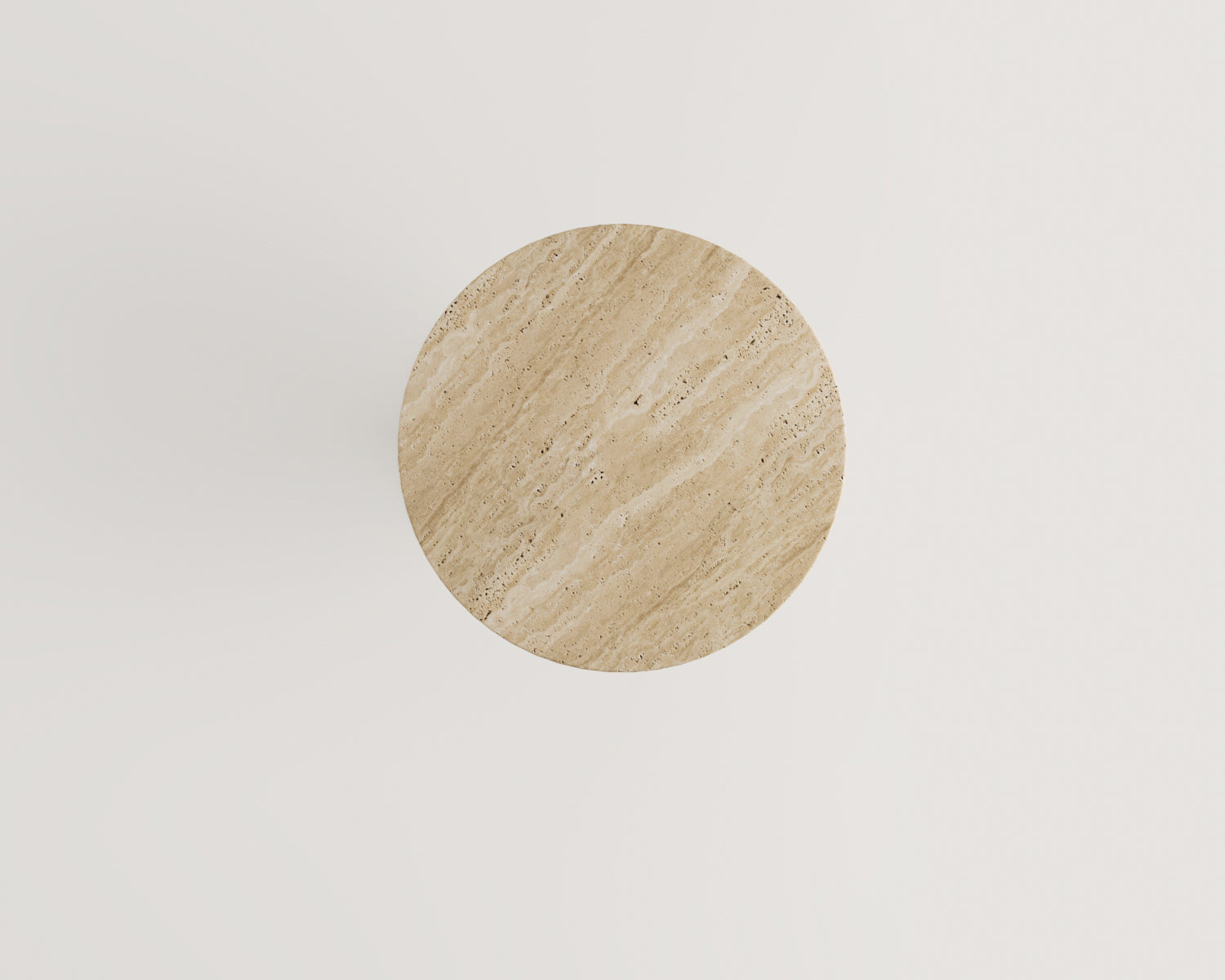 Hedyla-Traverten Yan Sehpa