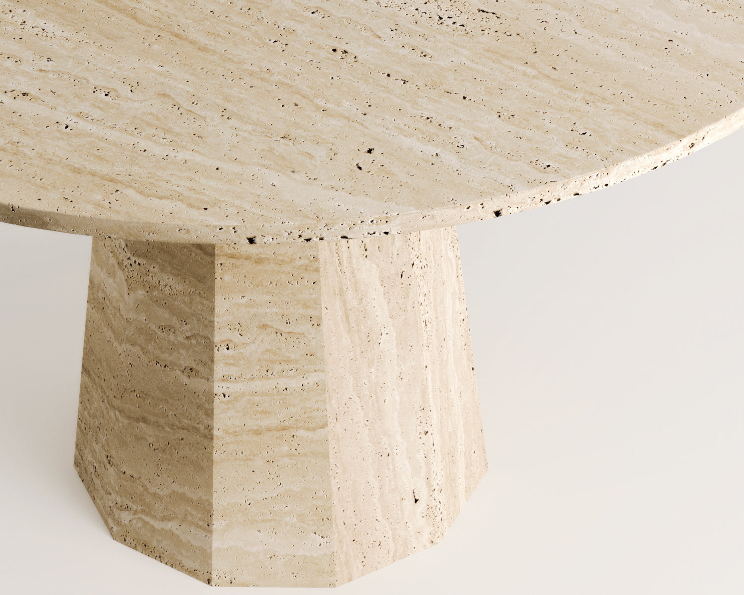 Issue -Traverten Yemek Masası