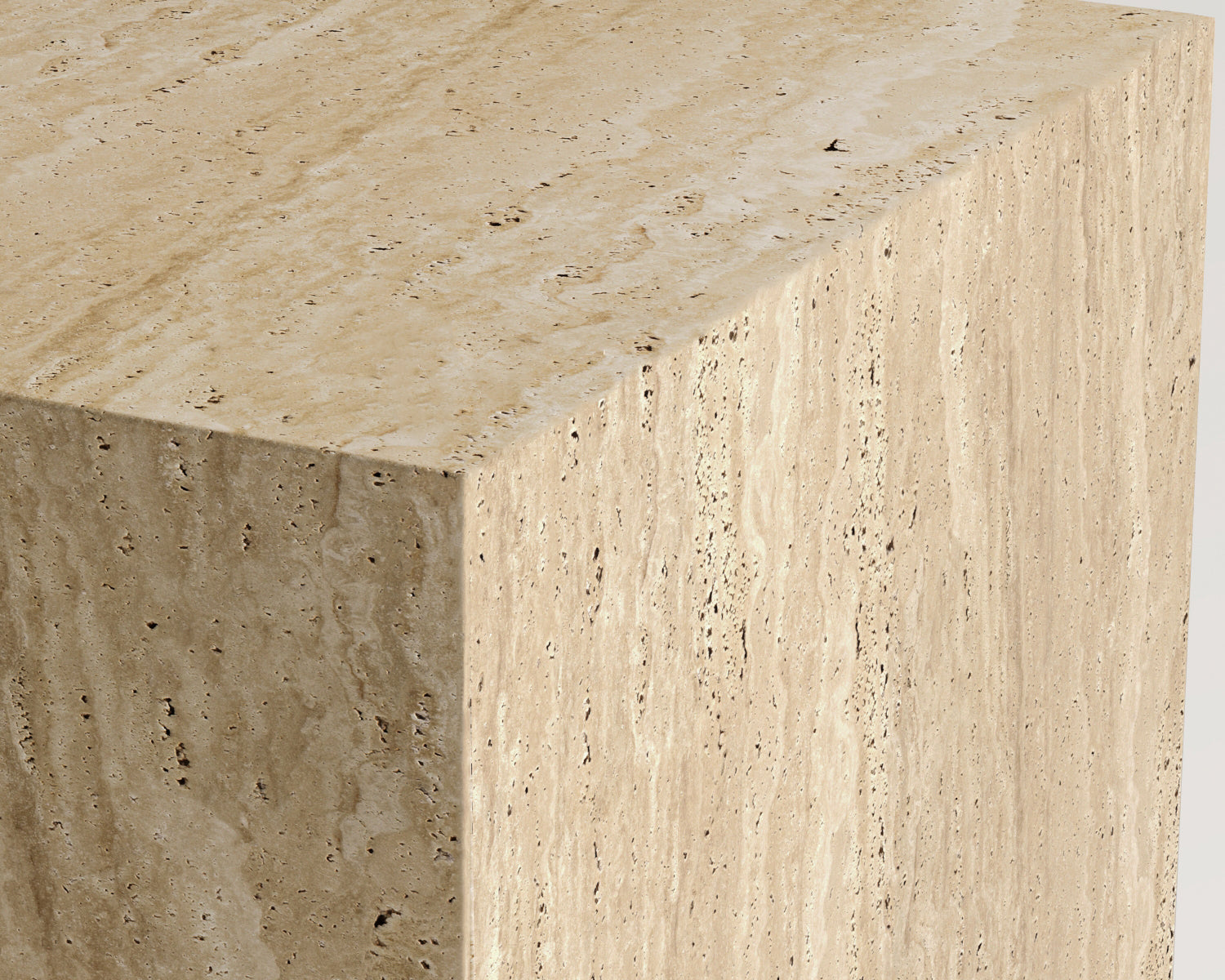 Kaylee-Traverten Yan Sehpa