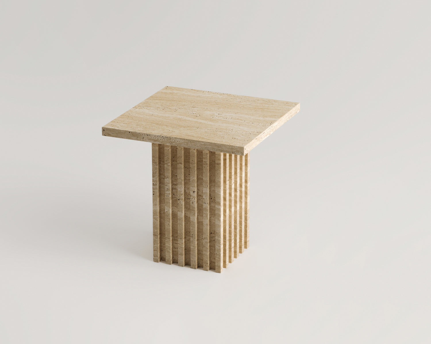 Keys-Traverten Yan Sehpa