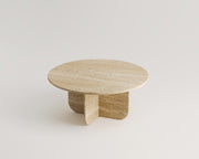 Leche - Traverten Orta Sehpa