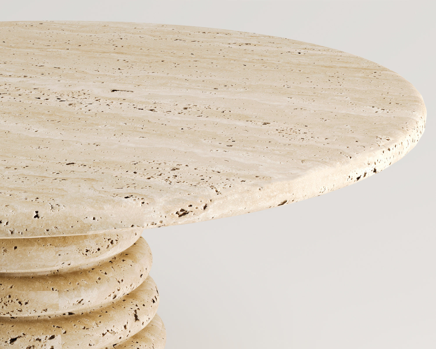 Lilac - Traverten Sehpa