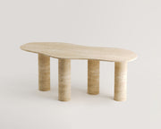 Lion-Traverten Yemek Masası