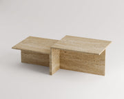 Mabel-Traverten Sehpa