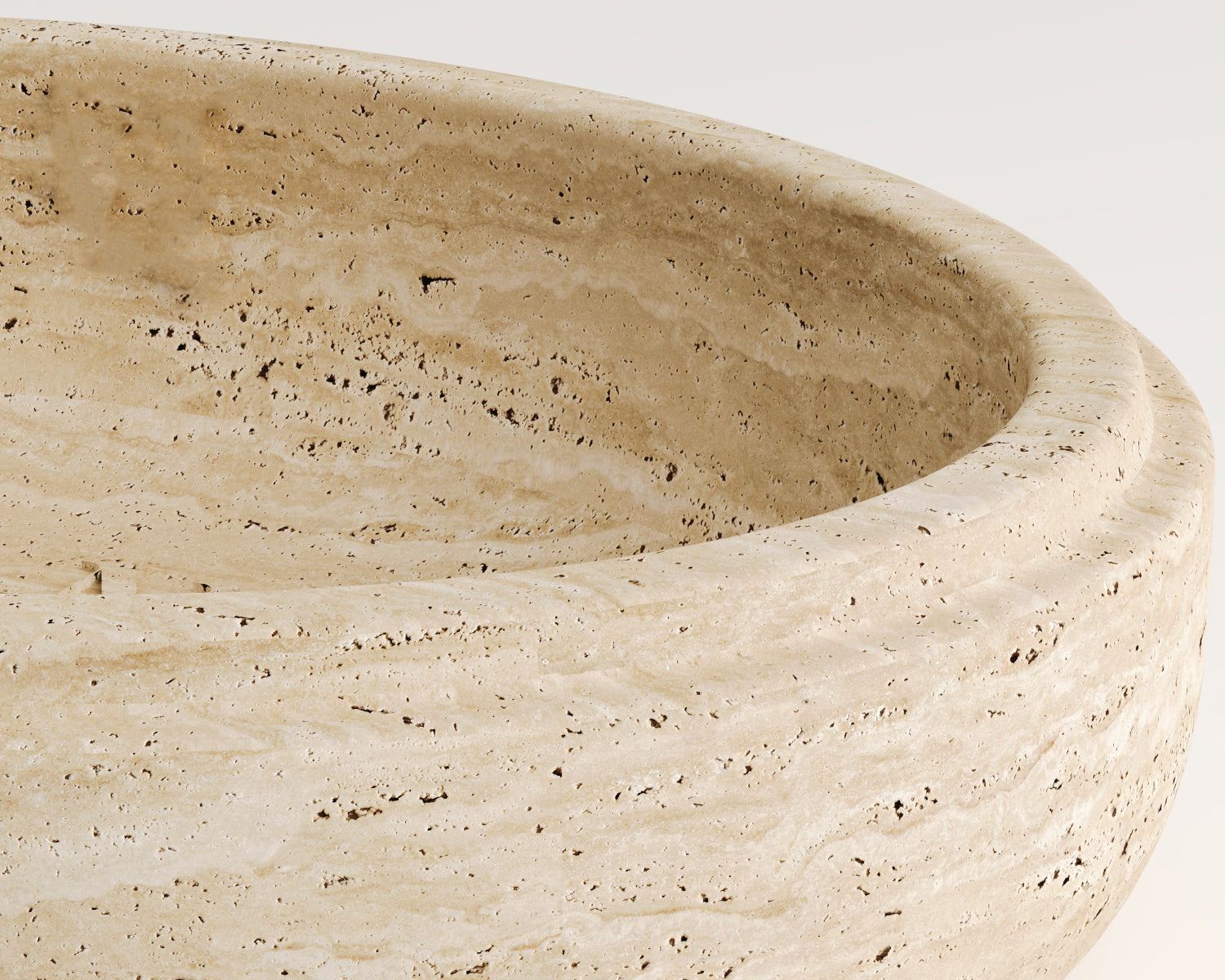 Minoa - Traverten Lavabo